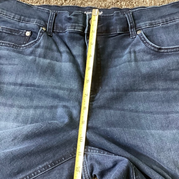 Terra & Sky Dark Blue Straight Leg Jeans - Picture 5 of 9
